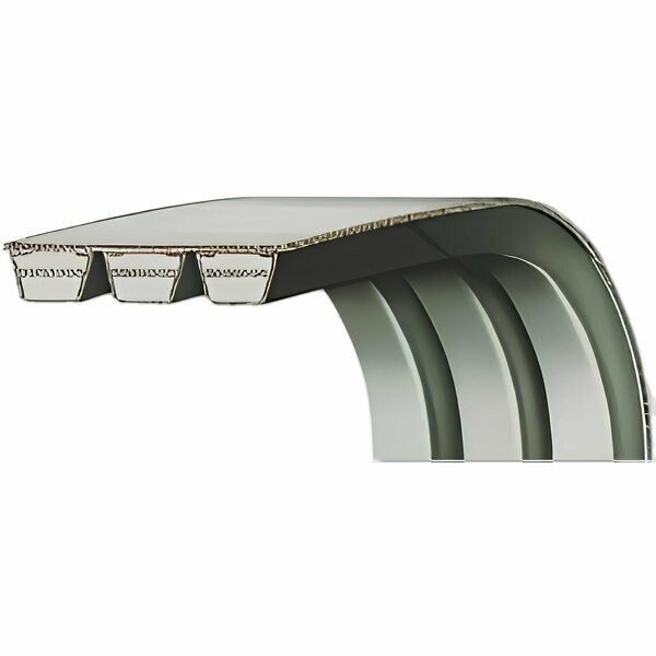 MULTI BANDED V-BELTS RB72 9 RIBS PER BELT, Megadyne, Mfr#: 9/B72